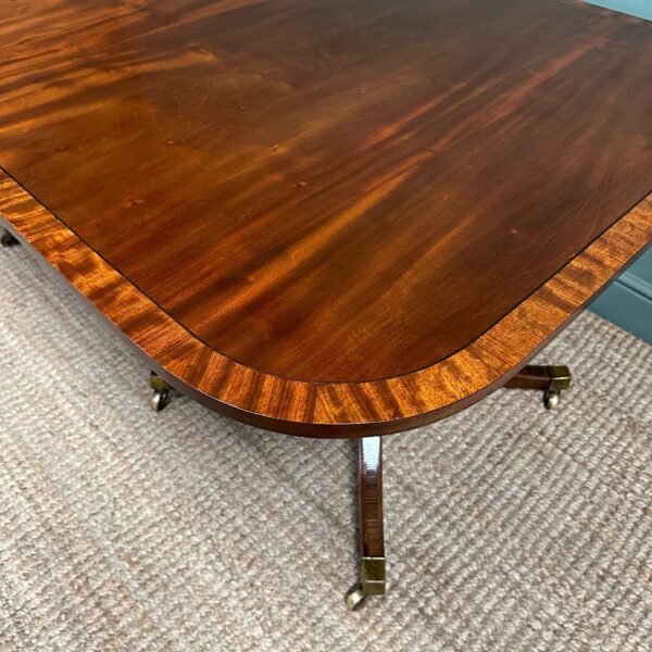 Superb Quality Twin Pedestal Antique Dining Table