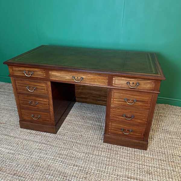 Outstanding Large Victorian Mahogany Desk