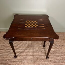 Unusual George III Antique Games Table