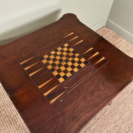 Unusual George III Antique Games Table