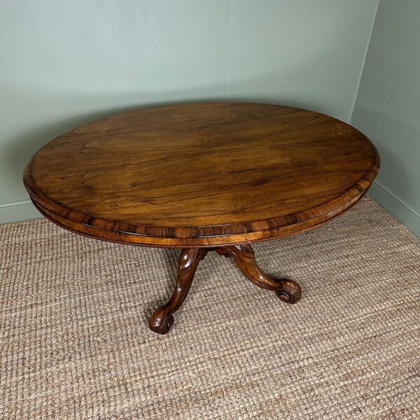 Stunning Antique Victorian Rosewood Dining Table