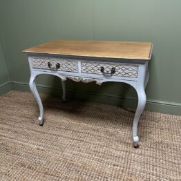 Decorative Painted Antique Writing Table