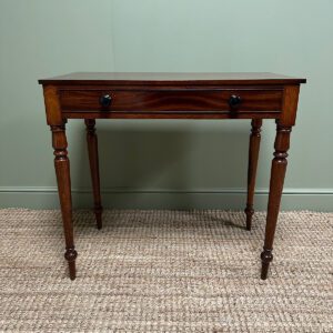 Unusual Victorian Antique Mahogany Side Table 11 Elegant Antique Victorian Mahogany Side Table