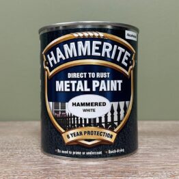 Hammerite Metal Paint Hammered White