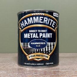 Hammerite Metal Paint Hammered Blue