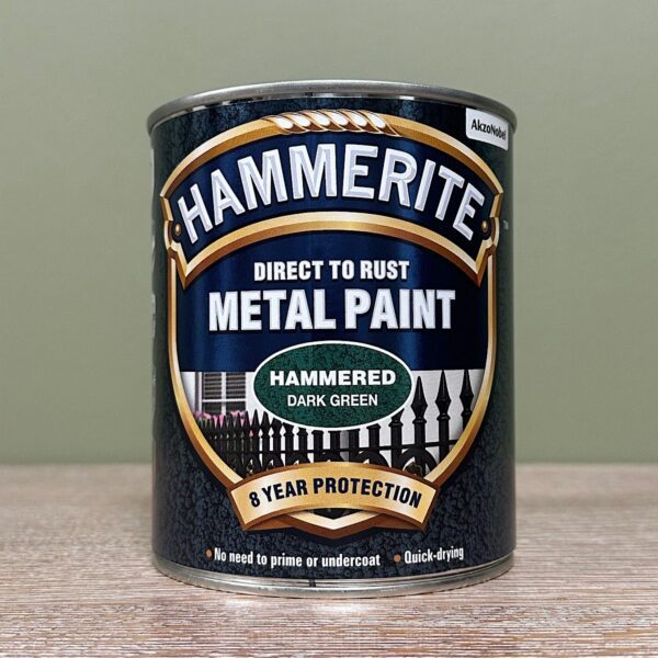 Hammerite Metal Paint Hammered Dark green