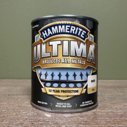 Hammerite Ultima Metal Paint White Matt