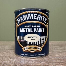 Hammerite Metal Paint Smooth Cream