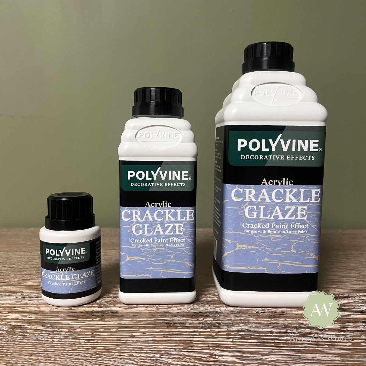 Polyvine Crackle Glaze 1 Polyvine Crackle Glaze