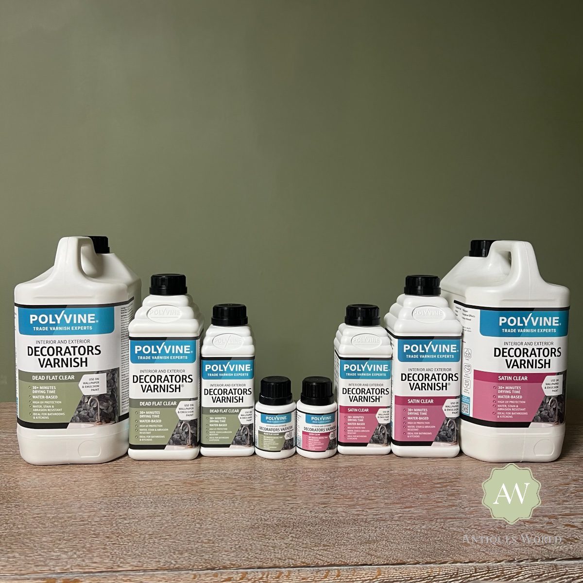 Polyvine Decorators Varnish 3 AW Polyvine Decorators Varnish