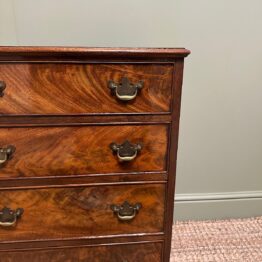 Stunning Mahogany Small Antique Chest of Drawers