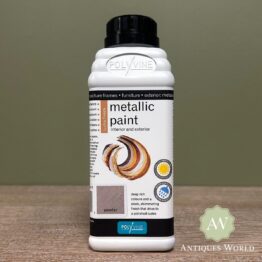 Polyvine Metallic Paint Pewter