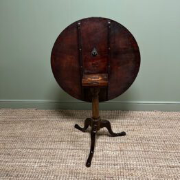 Antique Georgian Mahogany Tripod Table