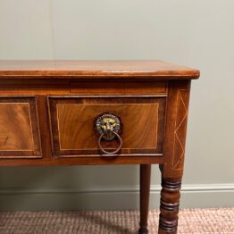 Elegant Antique Georgian Mahogany Side Table