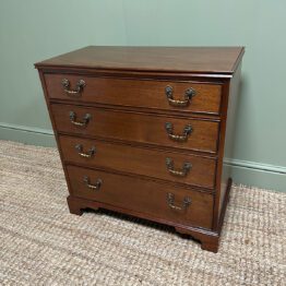 Small Georgian Design Edwardian Antique Chest of Drawers