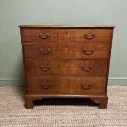 Stunning Late 18th Century Oak Chest Of Drawers
