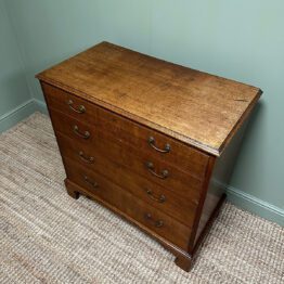 Stunning Late 18th Century Oak Chest Of Drawers