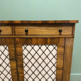 Spectacular Regency Rosewood Antique Cabinet