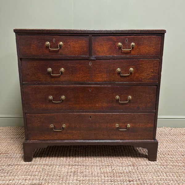 Country House Period Oak Antique Chest of Drawers