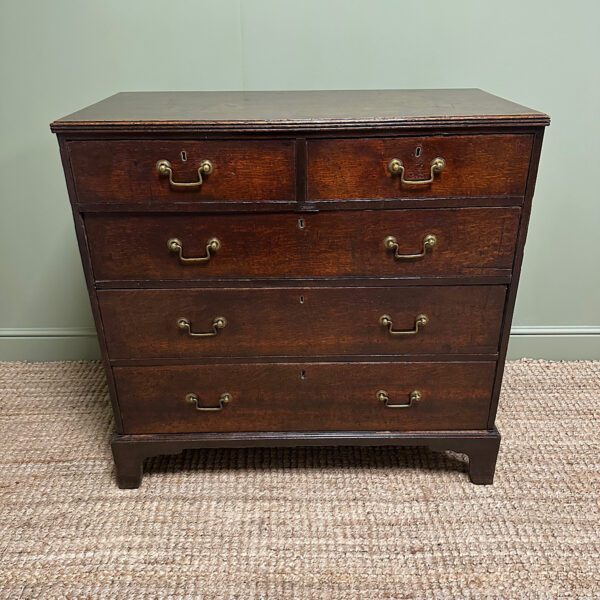 Country House Period Oak Antique Chest of Drawers