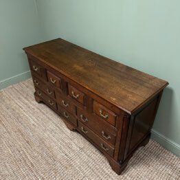 Period 18th Century Georgian Oak Antique Dresser