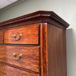 Spectacular Mahogany Antique Georgian Chest on Chest / Tall Boy