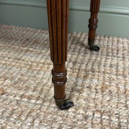 Spectacular 19th Century Antique Mahogany Tea Table