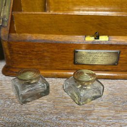 Magnificent Quality Victorian Oak Antique Stationary Cabinet