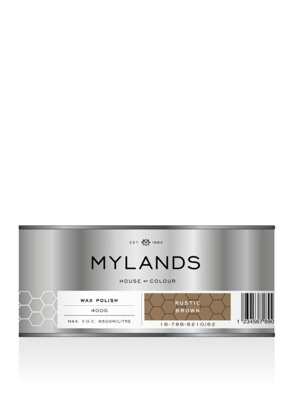 Mylands Wax Polish - Rustic Brown