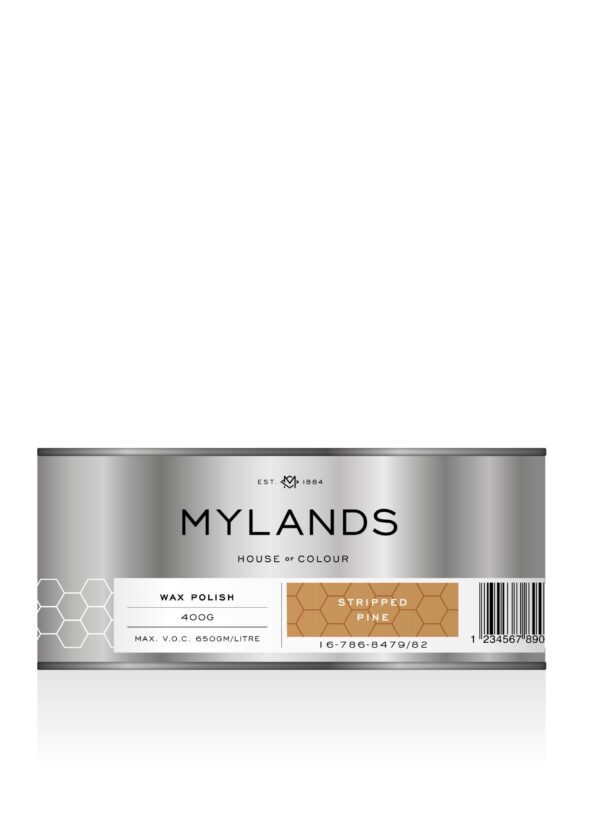 Mylands Wax Polish - Stripped pine