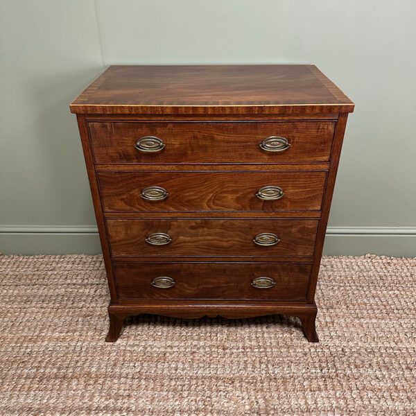 Stunning Mahogany Small Antique Chest of Drawers