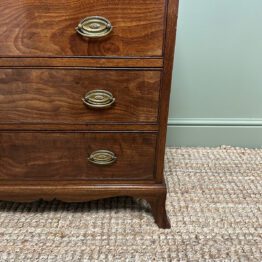 Stunning Mahogany Small Antique Chest of Drawers