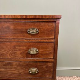 Stunning Mahogany Small Antique Chest of Drawers