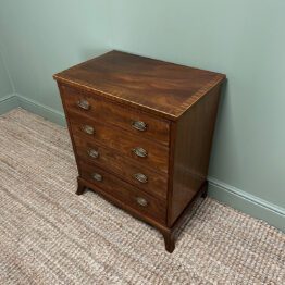 Stunning Mahogany Small Antique Chest of Drawers