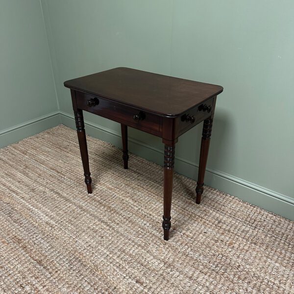 Fine Antique Regency Mahogany Side Table