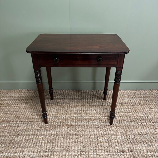 Fine Antique Regency Mahogany Side Table