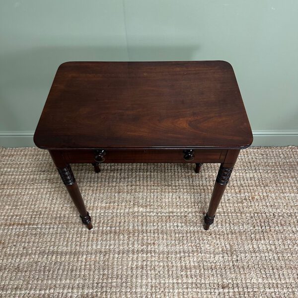 Fine Antique Regency Mahogany Side Table