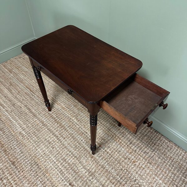 Fine Antique Regency Mahogany Side Table