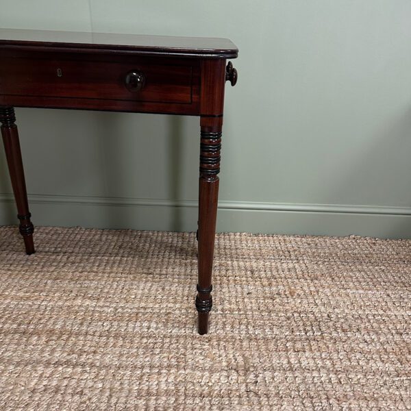 Fine Antique Regency Mahogany Side Table