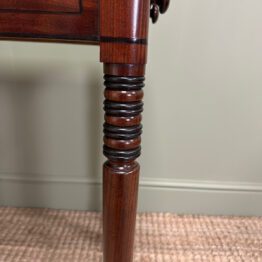 Fine Antique Regency Mahogany Side Table