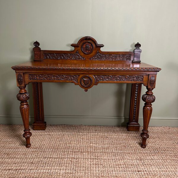 Outstanding Victorian Antique Console Table