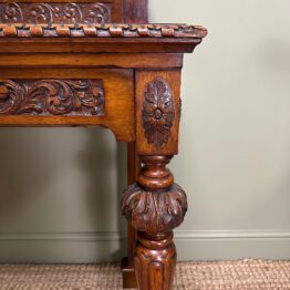 Outstanding Victorian Antique Console Table