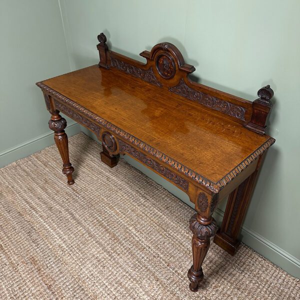 Outstanding Victorian Antique Console Table