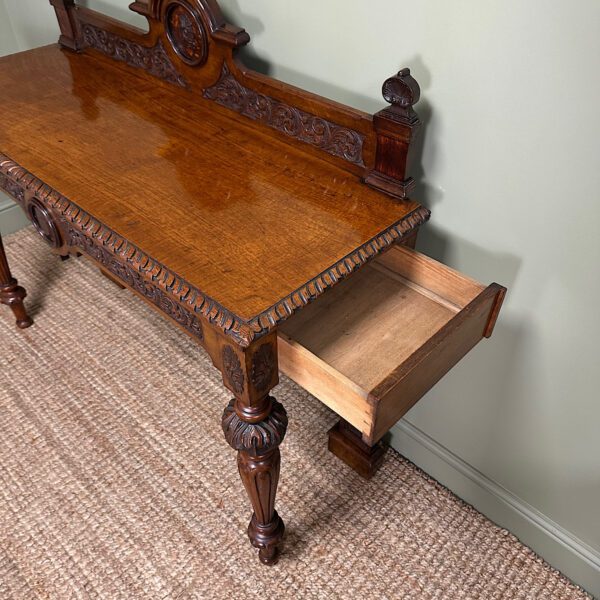 Outstanding Victorian Antique Console Table