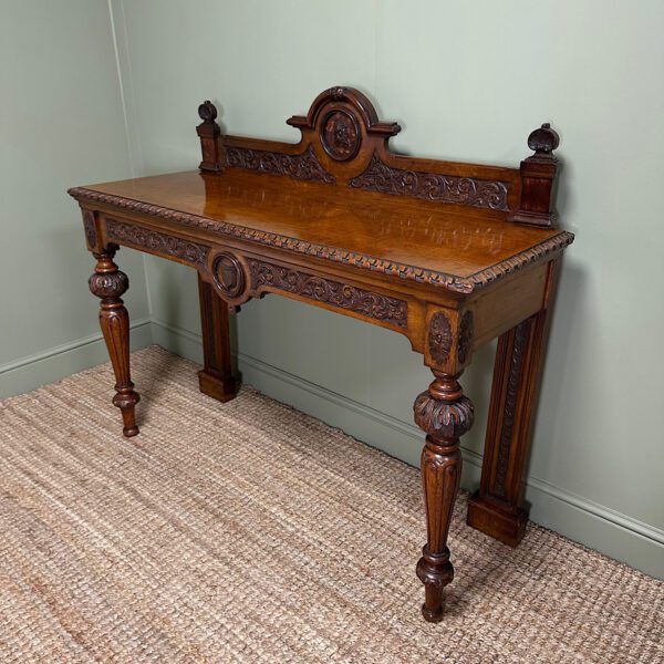 Outstanding Victorian Antique Console Table