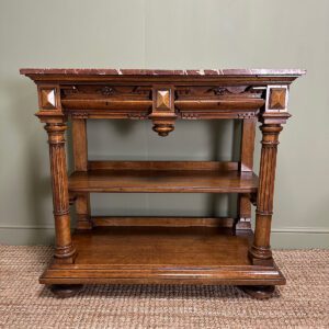 Superb Quality 19th Century French Antique Buffet 18 French Antique Walnut Buffet