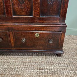 Country House Period Antique Oak Mule Chest