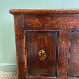 Country House Period Antique Oak Mule Chest