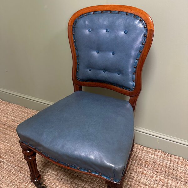 Quality Set Of Six Antique Victorian Mahogany Dining Chairs