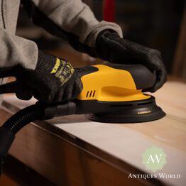 Mirka Sanding Disc in use